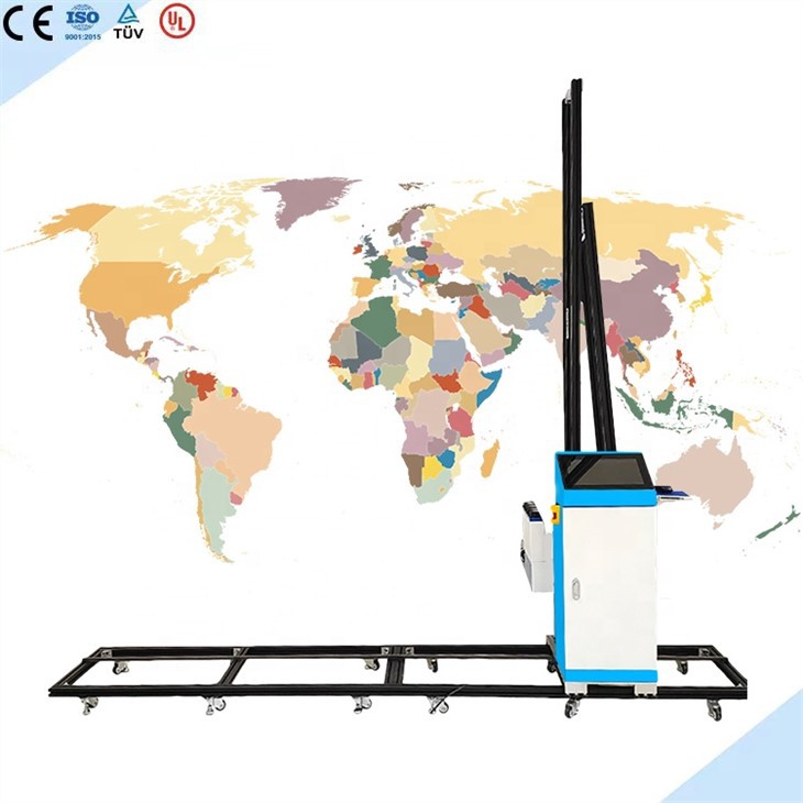 3D Vertical Wall Printer with Wheel 3D Vertical Wall Printer with Wheel