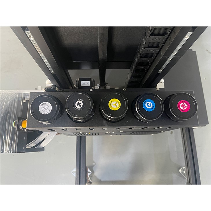3D Vertical UV Wall Inkjet Printer With Track