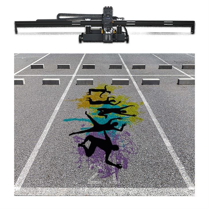 High Speed 3D UV Floor Printing Machine