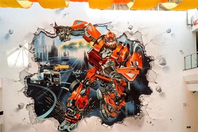 The Difference Between Wall Painting Machine And UV Flatbed Printer